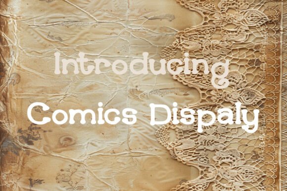 Comics Display Font - Featured Image