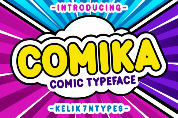 Comika Font - Featured Image