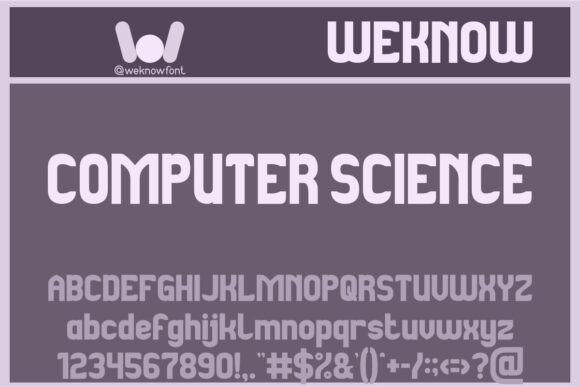 Computer Science Font - Featured Image