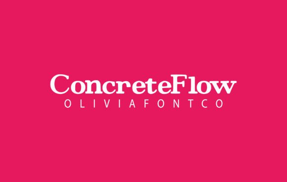 Concreteflow Font - Featured Image