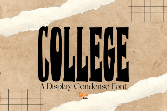 Condense College Font - Featured Image
