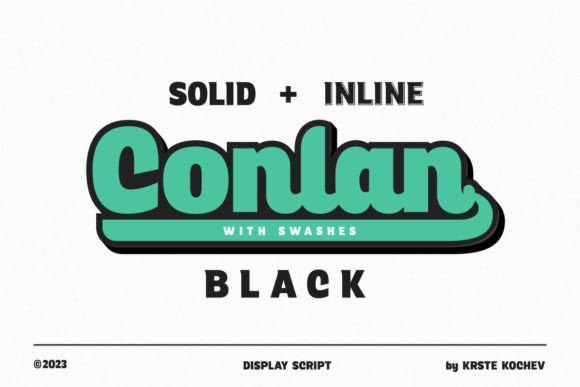 Conlan Black Font - Featured Image
