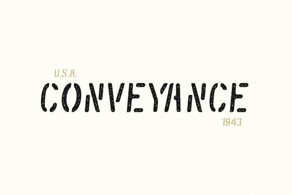 Conveyance Font - Featured Image