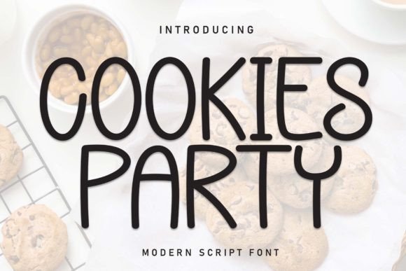 Cookies Party Font - Featured Image