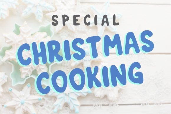 Cookies Snowing Font - Featured Image