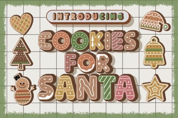 Cookies for Santa Font - Featured Image