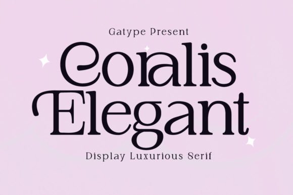 Coralis Elegant Font - Featured Image