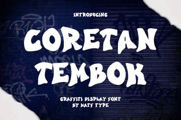 Coretan Tembok Font - Featured Image