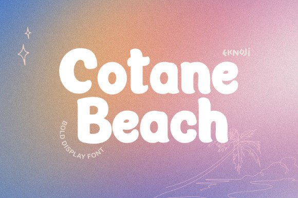 Cotane Beach Font - Featured Image