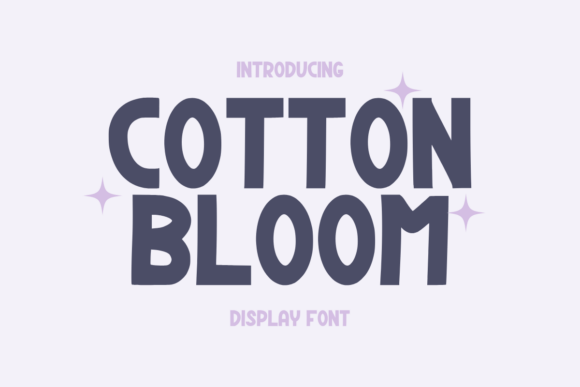 Cotton Bloom Font - Featured Image