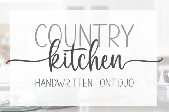 Country Kitchen Font - Featured Image