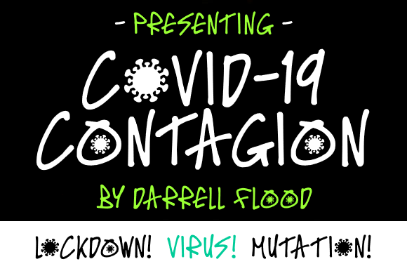 Covid-19 Contagion Font - Featured Image