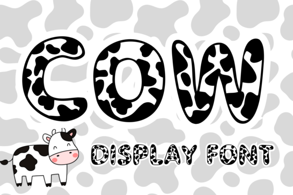 Cow Font - Featured Image