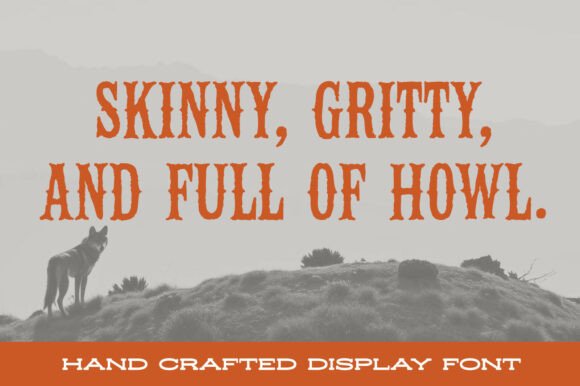Coyote Ridge Font - Featured Image