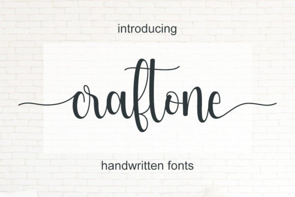 Craftone Font - Featured Image