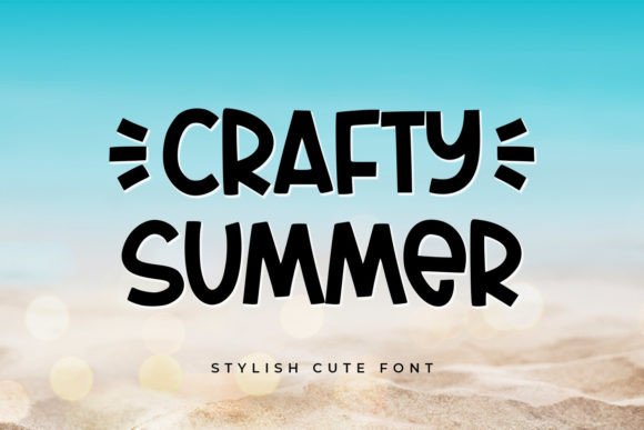 Crafty Summer Font - Featured Image