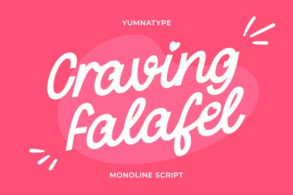 Craving Falafel Font - Featured Image
