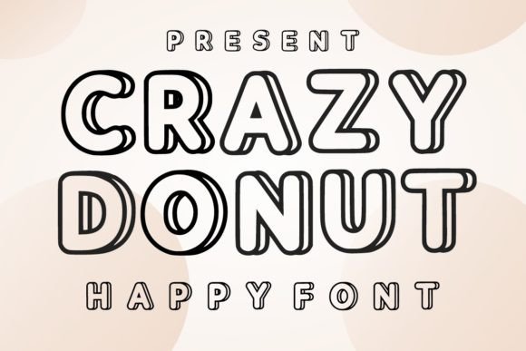 Crazy Donut Font - Featured Image