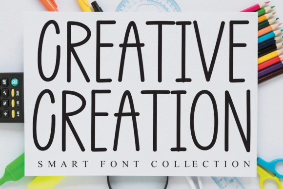 Creative Creation Font - Featured Image