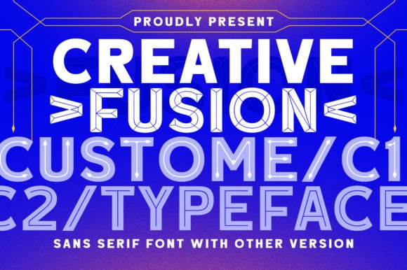 Creative Fusion Font - Featured Image