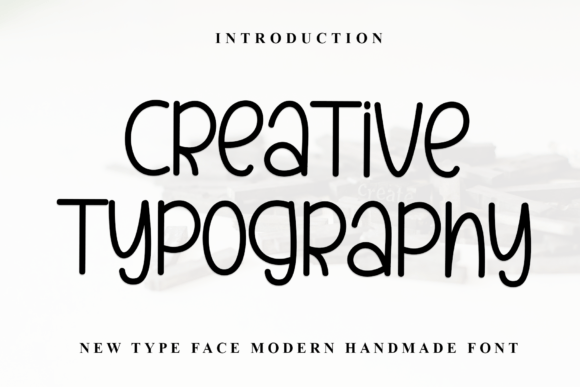 Creative Typography Font - Featured Image