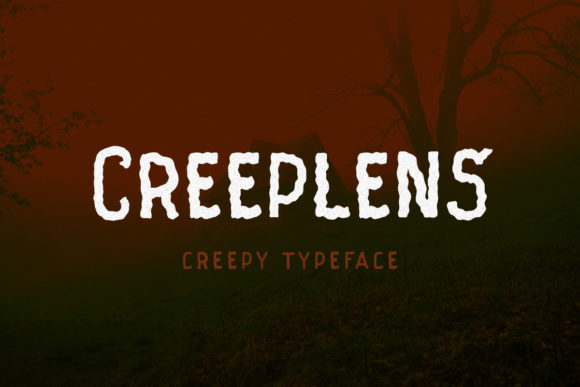 Creeplens Font - Featured Image