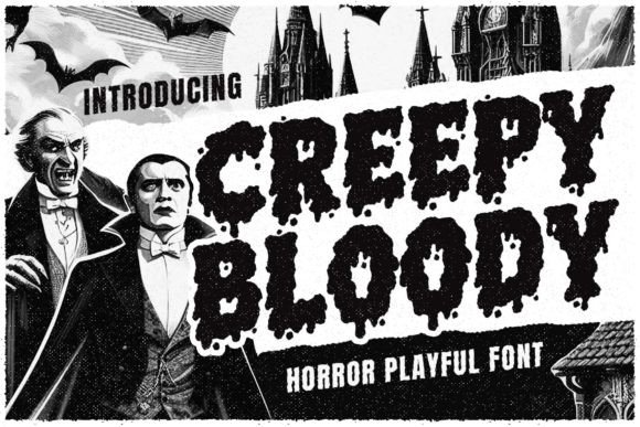 Creepy Bloody Font - Featured Image