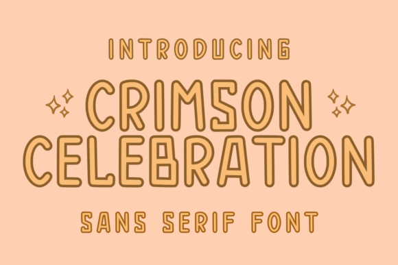 Crimson Celebration Font - Featured Image