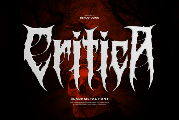 Critica Font - Featured Image