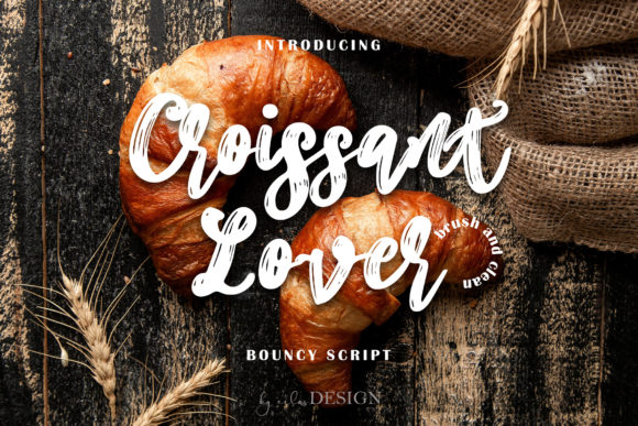 Croissant Lover Font - Featured Image