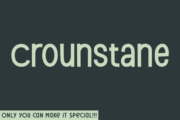 Crounstane Font - Featured Image