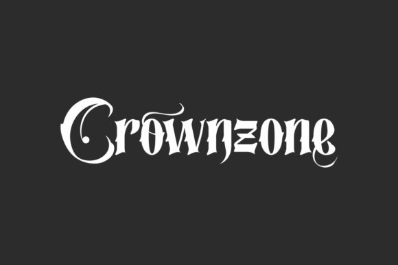 Crownzone Font - Featured Image