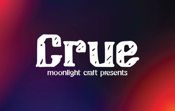 Crue Font - Featured Image