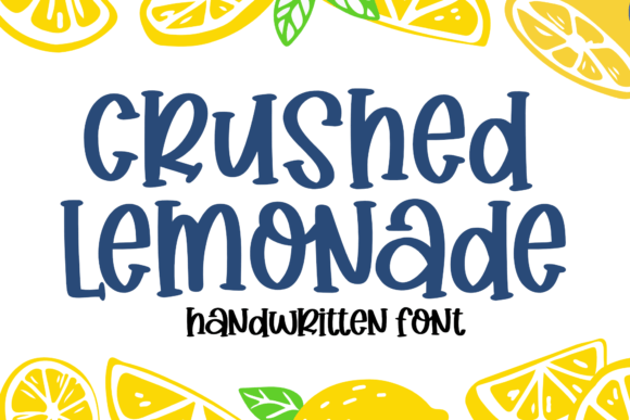 Crushed Lemonade Font - Featured Image