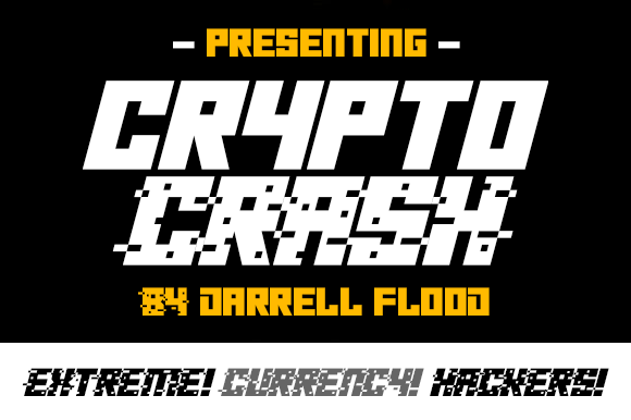 Crypto Crash Font - Featured Image