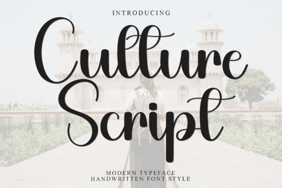 Culture Script Font - Featured Image