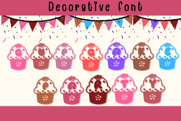 Cupcake Party Font - Featured Image