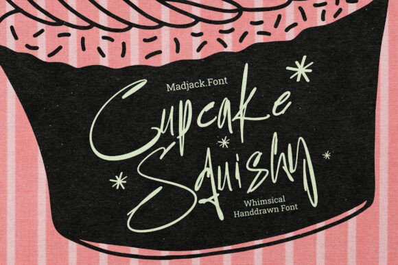 Cupcake Squishy Font - Featured Image