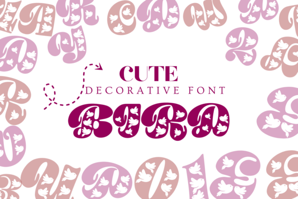 Cute Bird Font - Featured Image