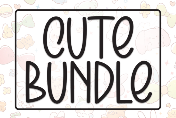 Cute Bundle Font - Featured Image