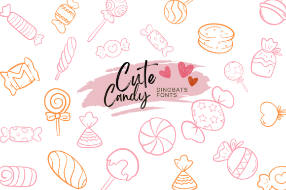 Cute Candy Font - Featured Image