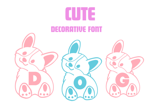 Cute Dog Font - Featured Image