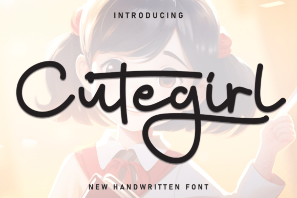 Cute Girl Font - Featured Image
