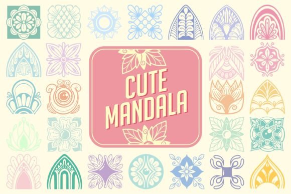 Cute Mandala Font - Featured Image