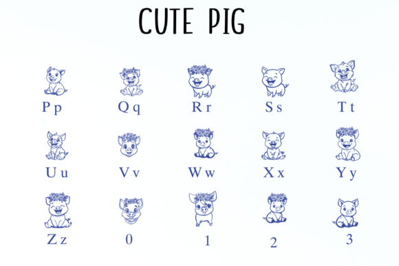 Cute Pig Font - Featured Image