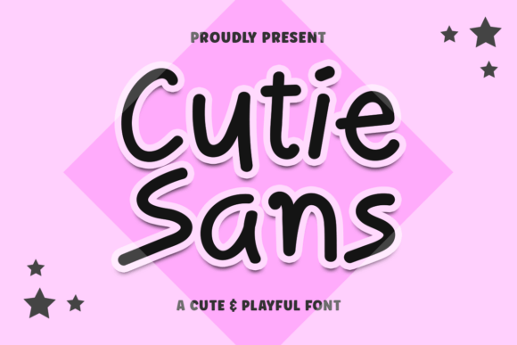 Cutie Sans Font - Featured Image