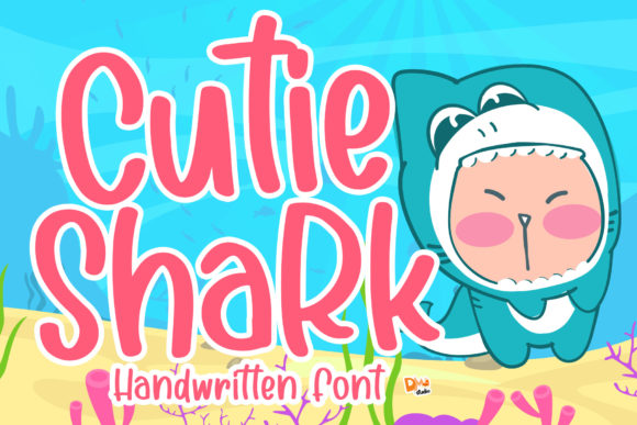 Cutie Shark Font - Featured Image