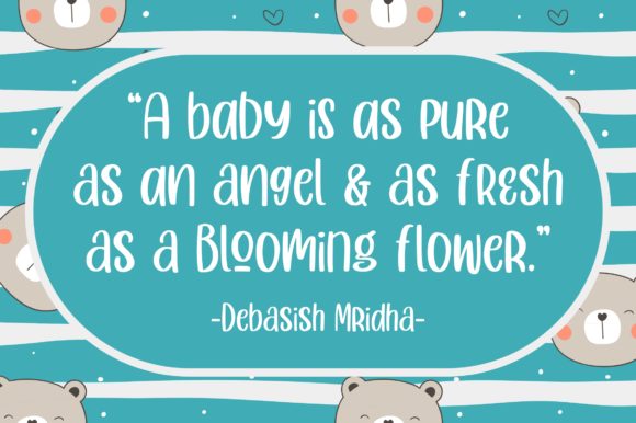Cuttie Beary Font - Featured Image