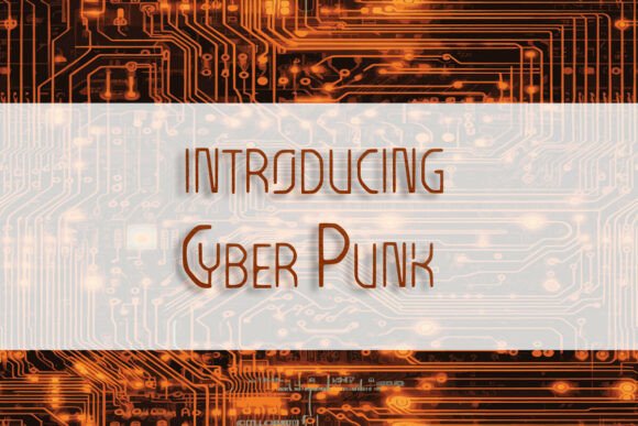 Cyber Punk Font - Featured Image