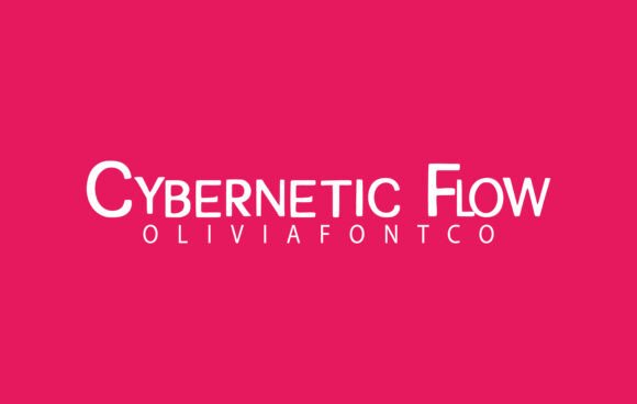 Cybernetic Flow Font - Featured Image
